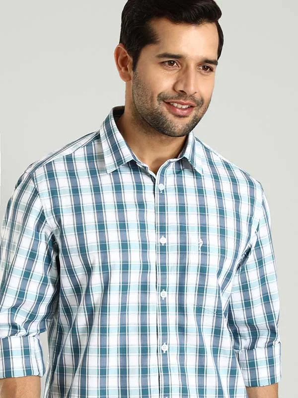 Men Checked Full Sleeve Cotton Shirt