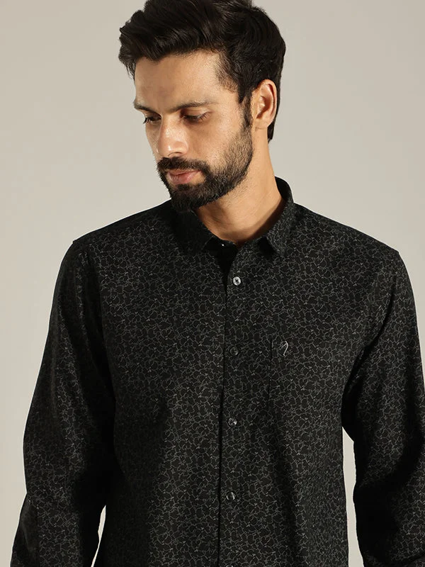 Timeless Apparel Trendy Hoodies Men Printed Full Sleeve Cotton Shirt