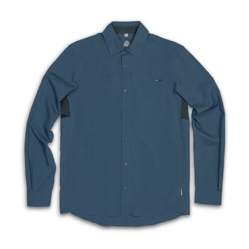 Cool Jackets Relaxed Footwear Men's Protocol Long Sleeve Shirt