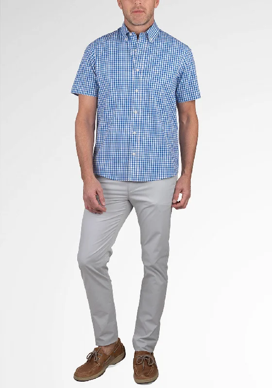 Relaxed Activewear Stylish Casuals Airotec® Stretch Poplin Short Sleeve Shirt
