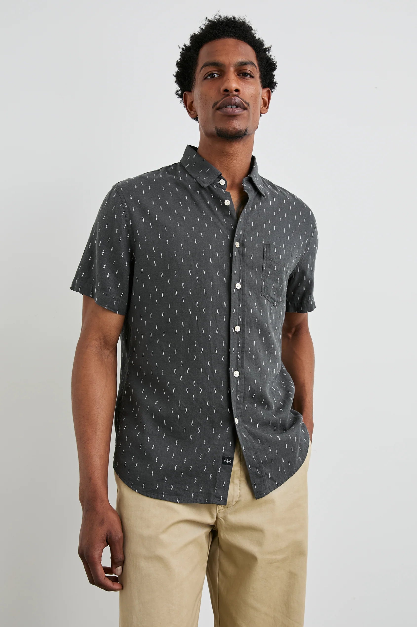 Timeless Style Modern Jackets RAILS | Carson | Louis Leaf Black