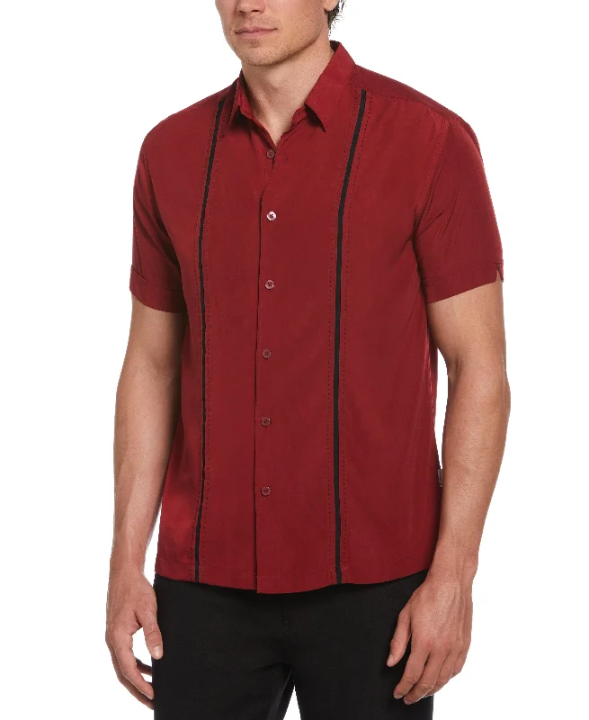 Soft Jackets Urban Footwear Panel Shirt - Contrast Stitching