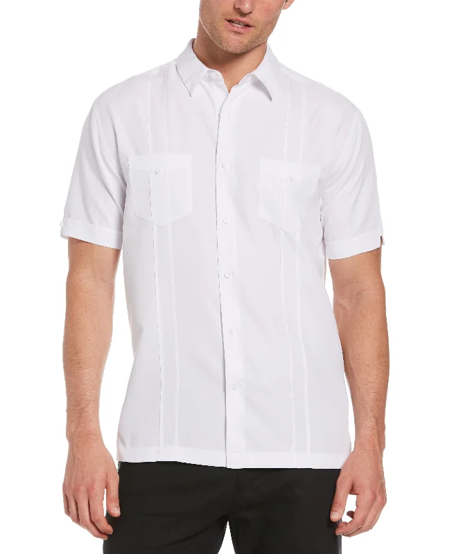 Versatile Wardrobe Relaxed Sweaters Two-Pocket Double Pintuck Shirt