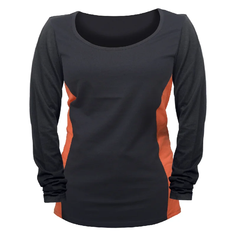 Urban Style Cool Sweatshirts VB050/VB150 - Ladies Full Sleeve Shirts with Side Accents