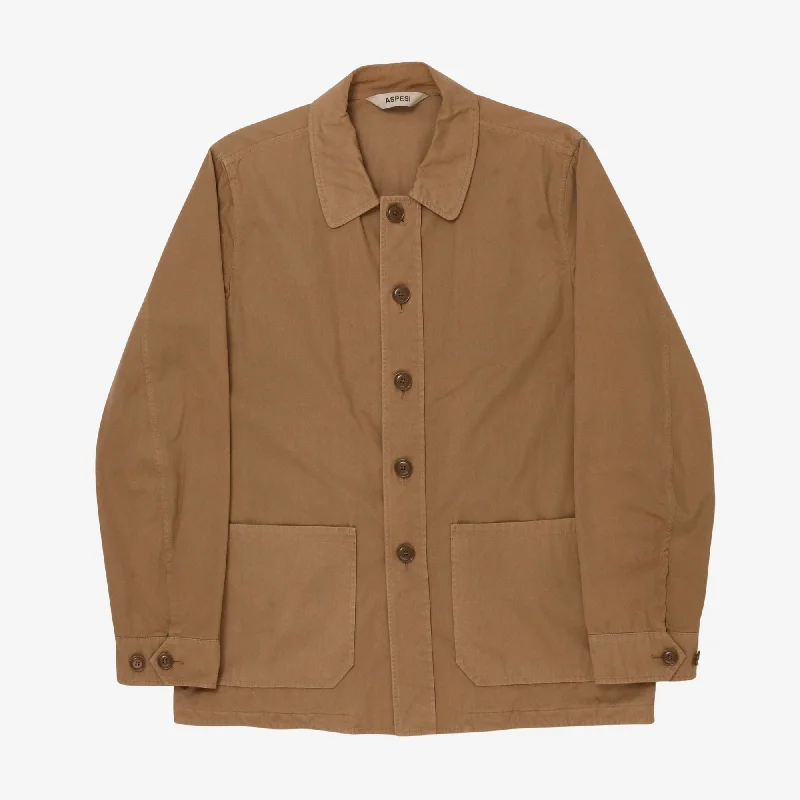 Sporty Trends Cozy Sweaters Chore Jacket
