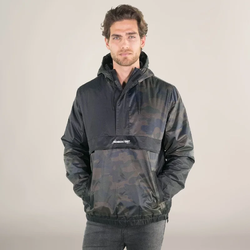 Men's Camo Popover Jacket