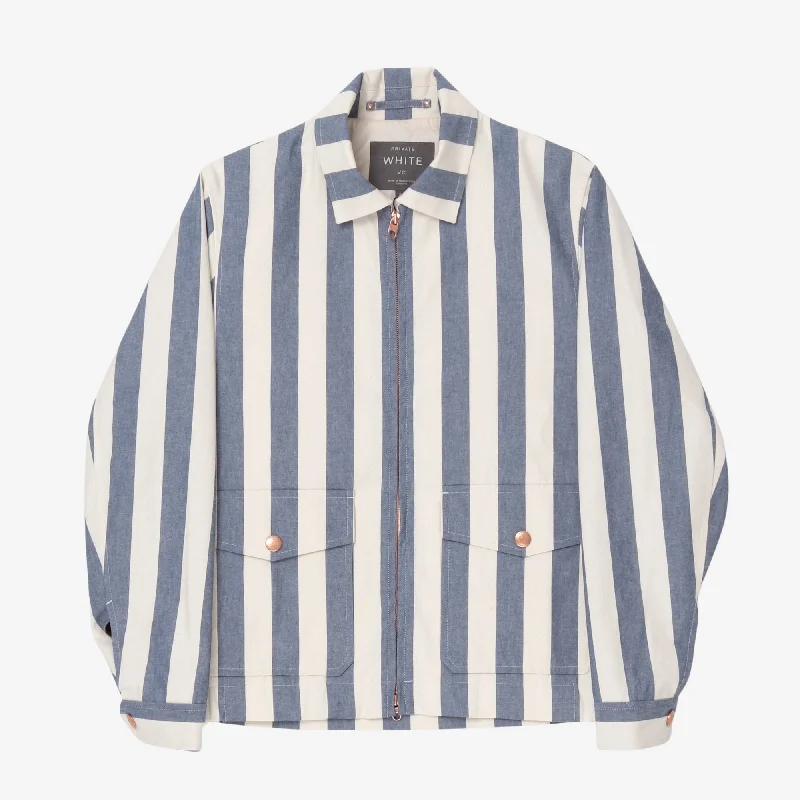 Cozy Sweatshirts Versatile Shorts The Striped Summer Bomber