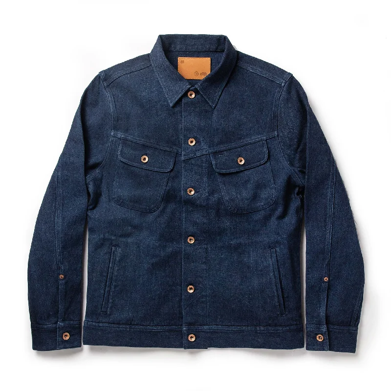Comfy Hoodies Practical Outfits The Long Haul Jacket in Indigo Boss Duck