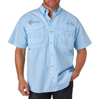 Street Casuals Urban Tops Columbia Men's Bonehead Short Sleeve Shirt