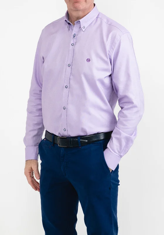 Cozy Essentials Trendy Outerwear Andre Liffey Long Sleeve Shirt, Lilac
