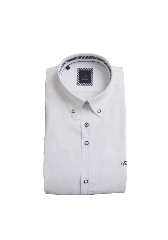 Andre Rhine Long Sleeve Shirt, White