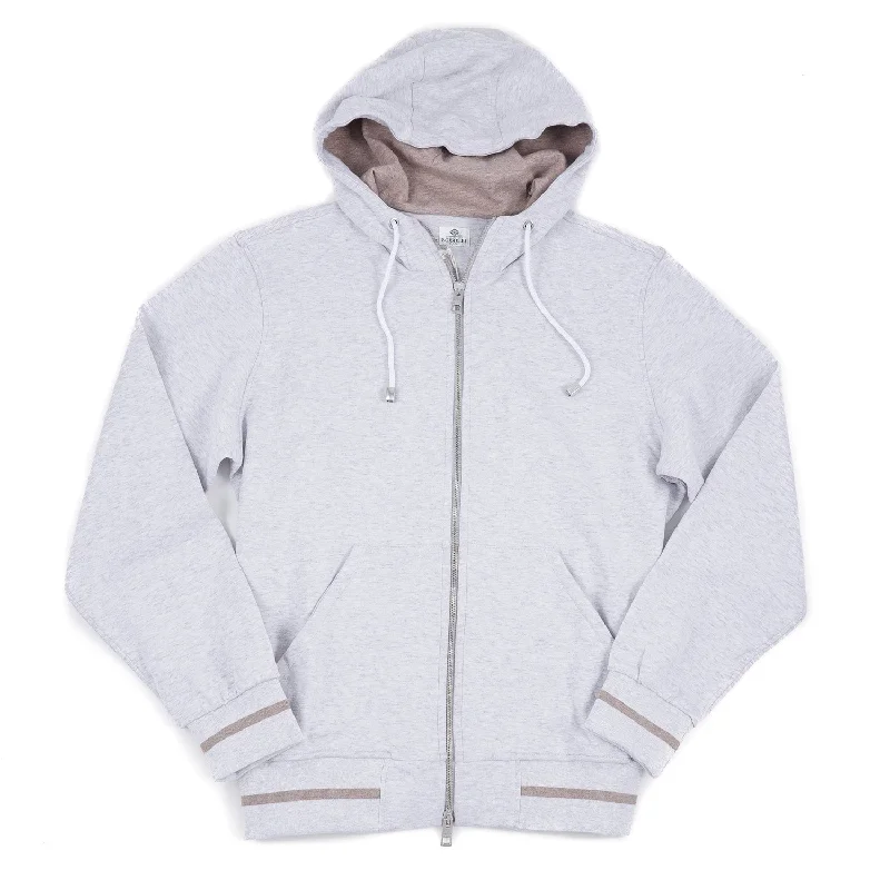 Stylish Layers Active Tops Borrelli Slim-Fit Hooded Sweatshirt