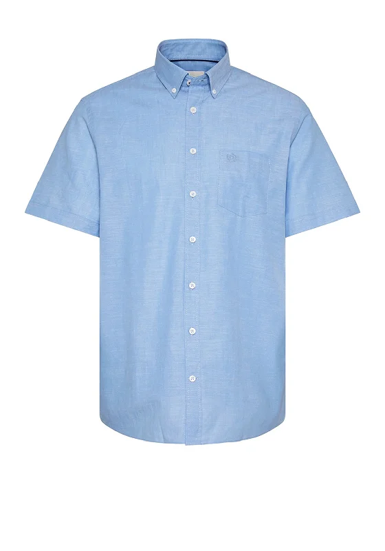 Outdoor Outfits Summer Outfits Bugatti Short Sleeve Shirt, Blue