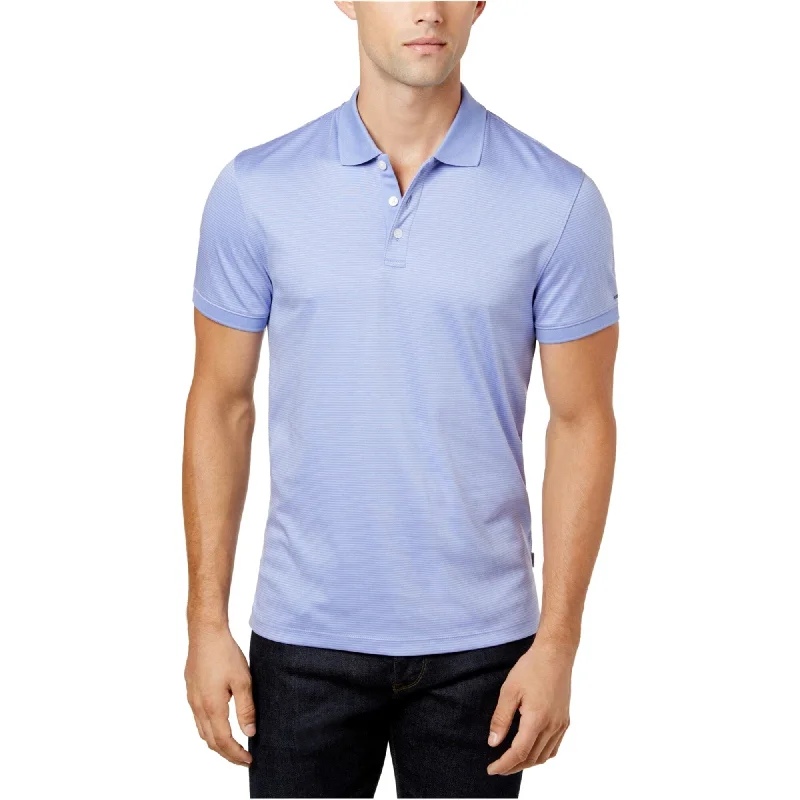 Sporty Trends Relaxed Tops Calvin Klein Mens Striped Contrast Rugby Polo Shirt, Purple, Small Sporty Trends Relaxed Tops Calvin Klein Mens Striped Contrast Rugby Polo Shirt, Purple, Small