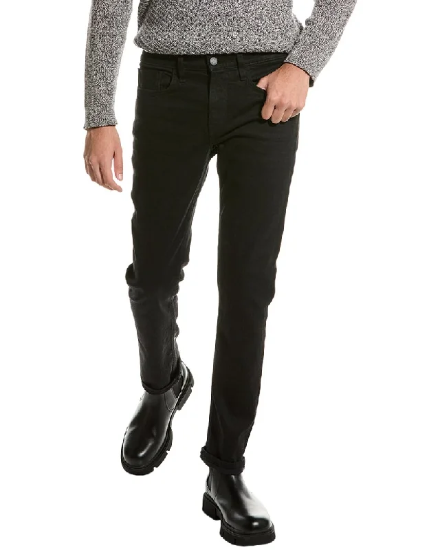 Cozy Looks Modern Footwear Current/Elliott The Waylon Raw Resin Black 3D Jean