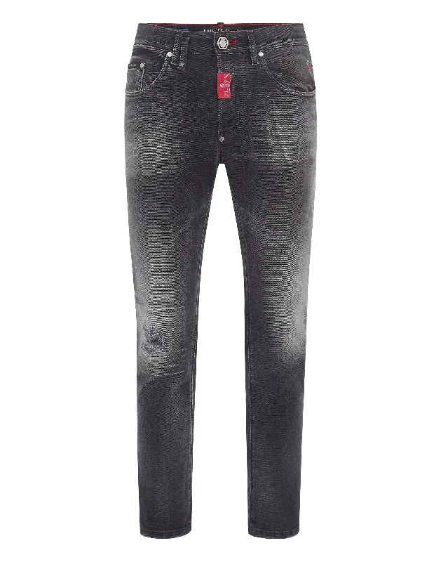 Denim Trousers Skinny Fit Hexagon