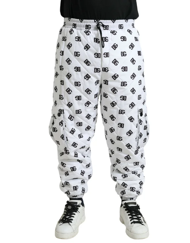 Smart Tops Cozy Sweaters Dolce & Gabbana Chic  Jogger Pants with Iconic DG Men's Print