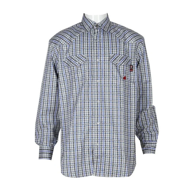 Soft Jackets Sporty Sweatshirts Forge FR Work Shirt Mens L/S Flame Resistant Plaid Snap MFRPLDS206 Soft Jackets Sporty Sweatshirts Forge FR Work Shirt Mens L/S Flame Resistant Plaid Snap MFRPLDS206