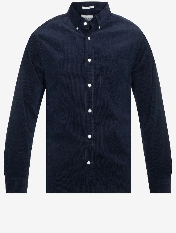 Smart Outfits Relaxed Jeans Regular Corduroy Shirt Evening Blue