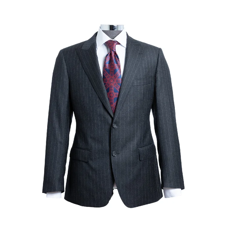 CHARCOAL STRIPE REG