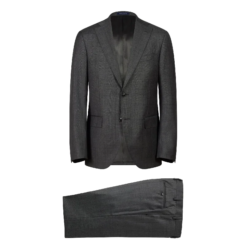 Comfy Outerwear Modern Jackets HENRY SARTORIAL X LATORRE Check Suit CHARCOAL/BOYSENBERRY Comfy Outerwear Modern Jackets HENRY SARTORIAL X LATORRE Check Suit CHARCOAL/BOYSENBERRY