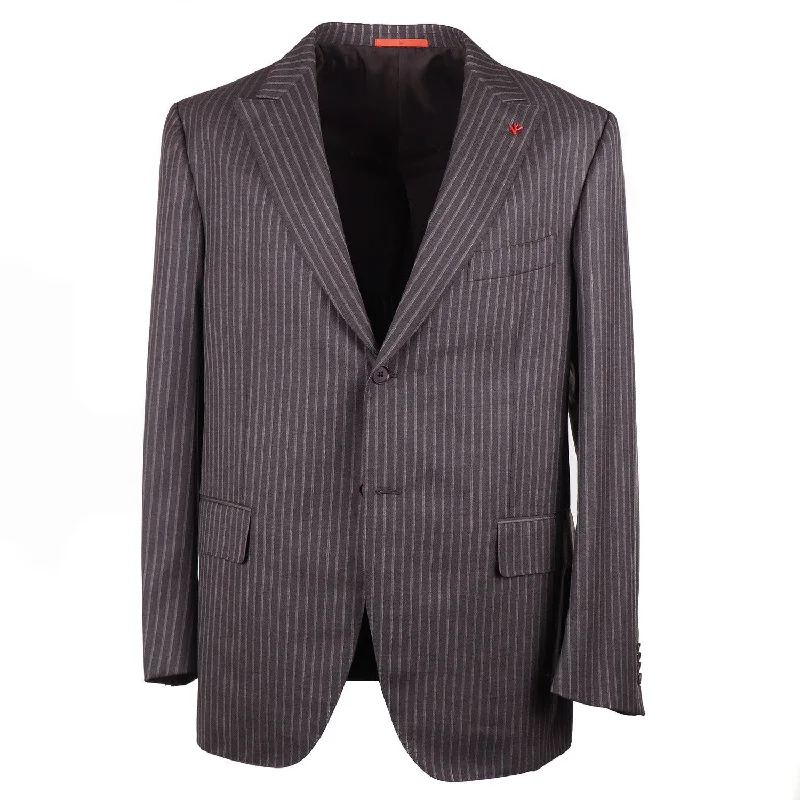 Lightweight T-shirts Sporty Sweaters Isaia Slim-Fit 'Sanita' Wool Suit