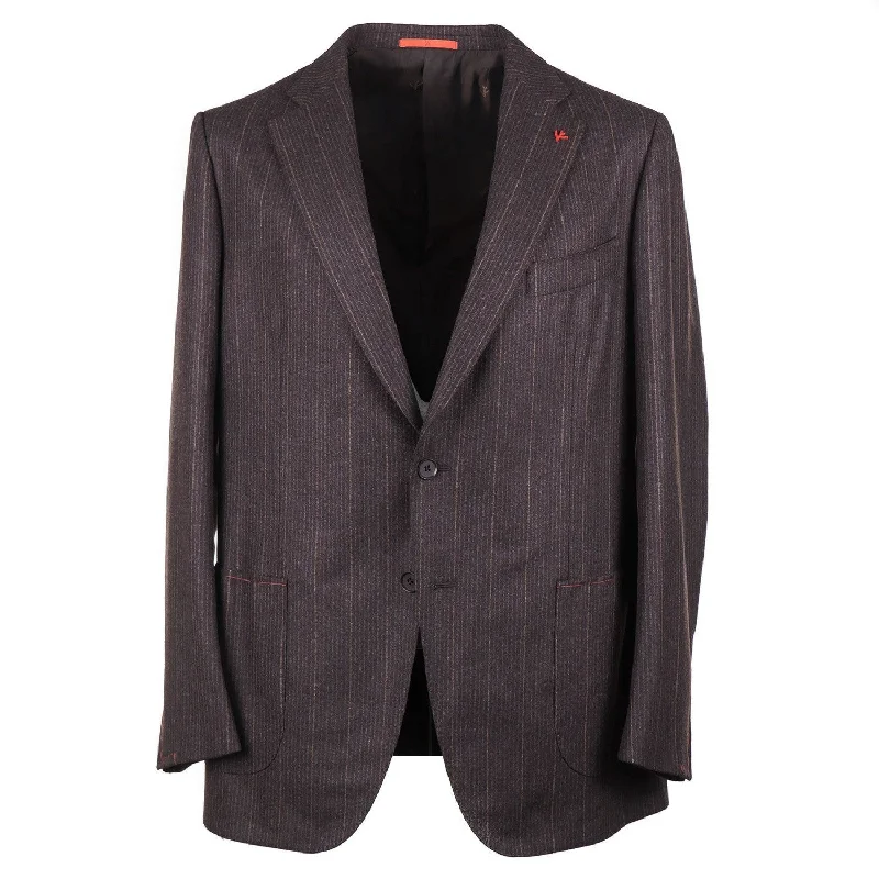 Simple Outfits Functional Pants Isaia Soft Brushed Wool Suit