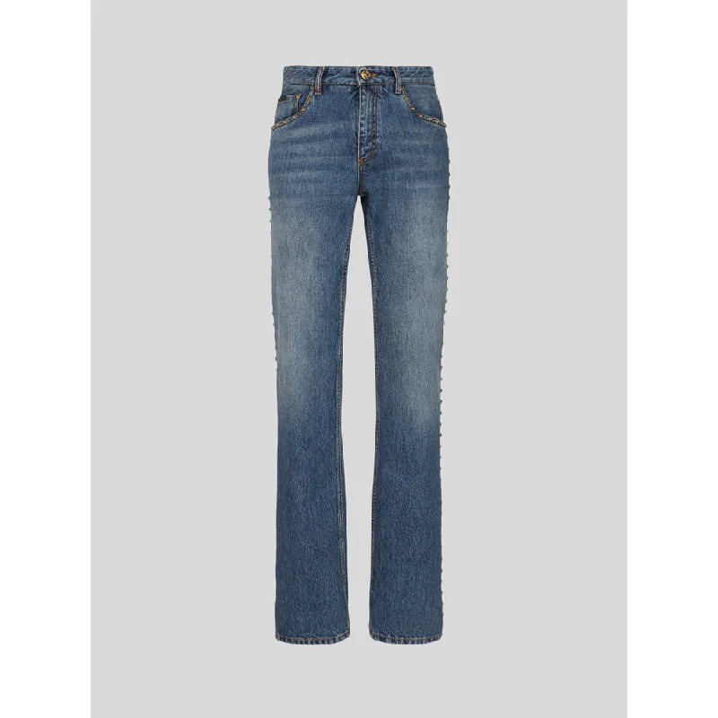 Comfortable Wearables Simple Shirts Jeans With Mini Studs