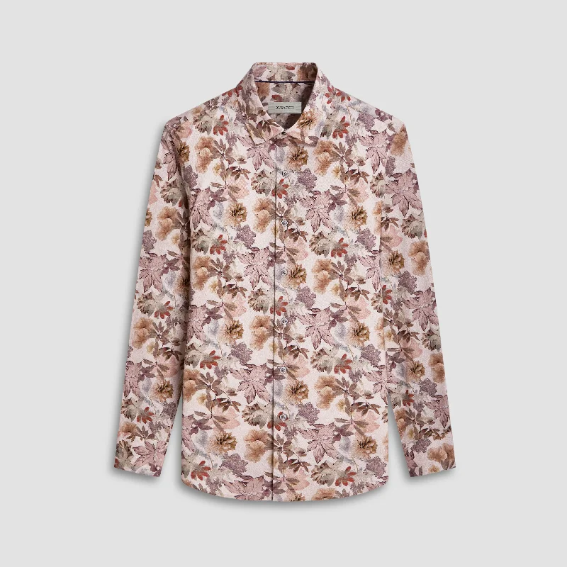 Comfortable Knitwear Cozy Pants Julian Floral Shirt