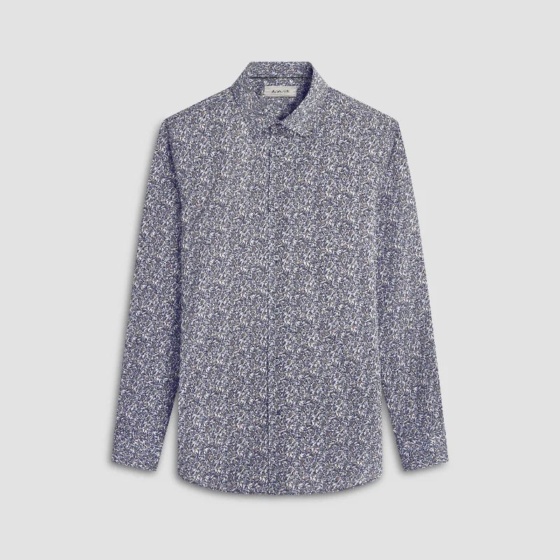 All-Season Outfits Fashionable Hoodies Julian Leaf Print Shirt