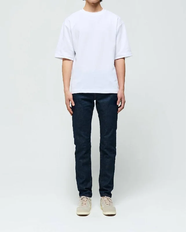 Stylish Layers Sleek Tops Ludlow Slim Jeans In Pacific