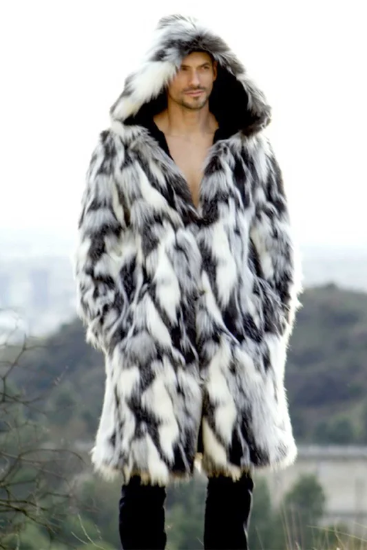 Sporty Wardrobe Functional Shirts Men's Playa Coat in "Tibetian Wolf"