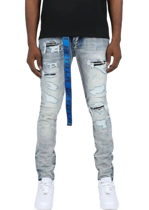 Urban Look Smart Jeans Men's Scotty Denim Jean In Light Wash