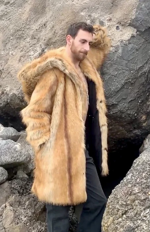 Active Comfort Comfort Tops Men's Short Desert Warrior Coat in "Red Fox"
