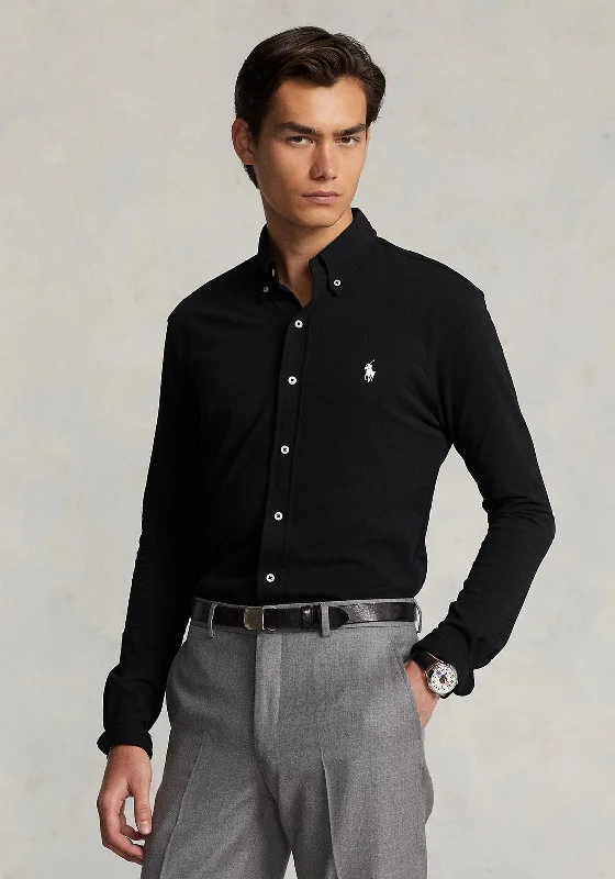 Everyday Comfort Versatile Shorts Ralph Lauren Featherweight Mesh Shirt, Polo Black Everyday Comfort Versatile Shorts Ralph Lauren Featherweight Mesh Shirt, Polo Black