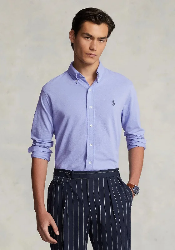 Cozy Essentials Functional Pants Ralph Lauren Featherweight Mesh Shirt, Blue