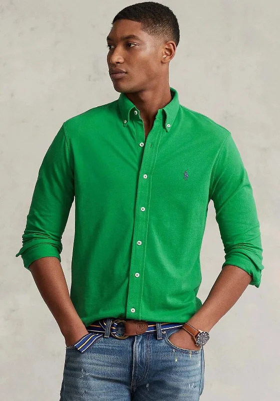 Lightwear Options Casual Suits Ralph Lauren Featherweight Mesh Shirt, Green