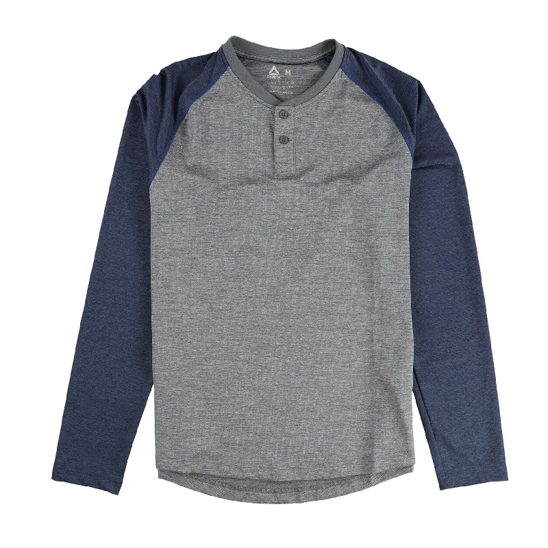 Stylish Tops Comfortable Suits Reebok Mens Long Sleeve 2-Button Henley Shirt, Grey, Medium Stylish Tops Comfortable Suits Reebok Mens Long Sleeve 2-Button Henley Shirt, Grey, Medium