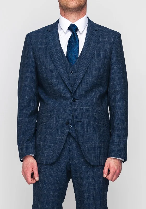 Remus Uomo Palucci Wool Mix & Match Tapered Suit Jacket, Navy