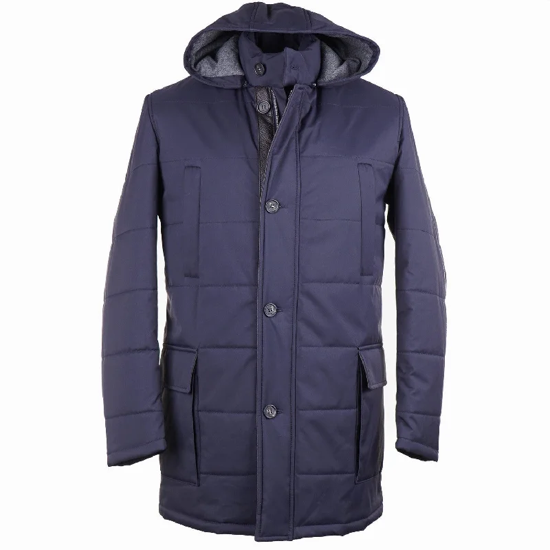 Everyday Comfort Stylish Casuals Rifugio Wool-Lined Hooded Technical Parka