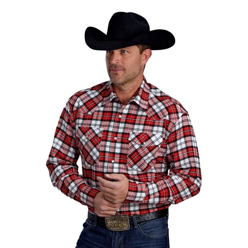 Classic Jackets Comfortable Hoodies Roper Western Shirt Mens Flannel L/S Tall Orange 03-001-0722-1704 OR Classic Jackets Comfortable Hoodies Roper Western Shirt Mens Flannel L/S Tall Orange 03-001-0722-1704 OR