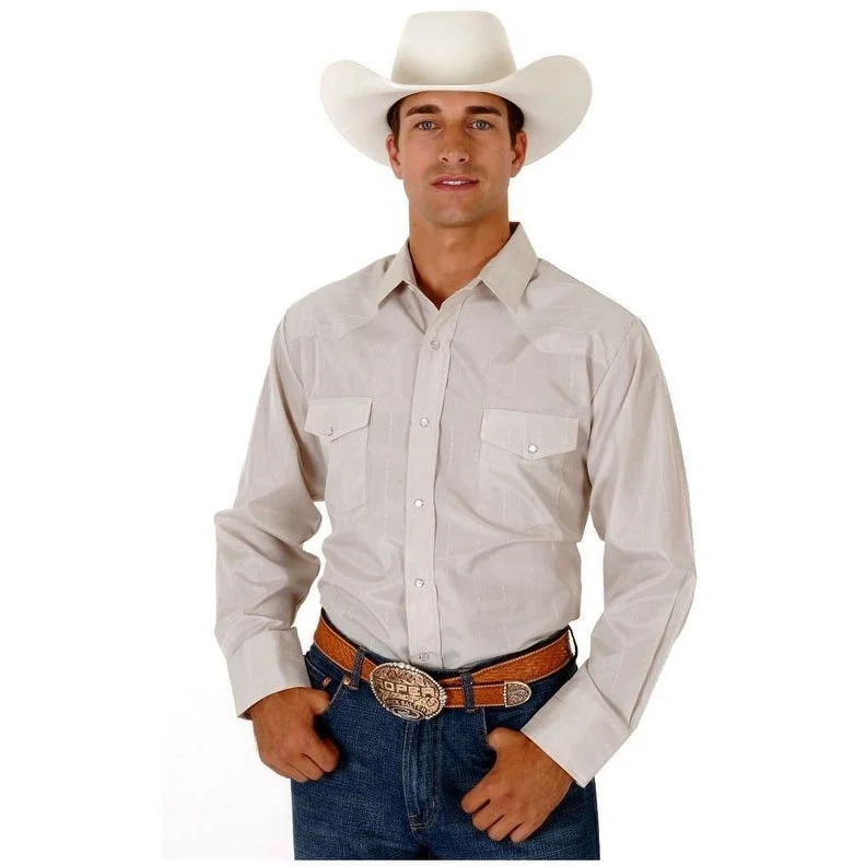 Classic Wear Everyday Jackets Roper Western Shirt Mens L/S Snap Print Brown 01-001-0145-0938 TA Classic Wear Everyday Jackets Roper Western Shirt Mens L/S Snap Print Brown 01-001-0145-0938 TA