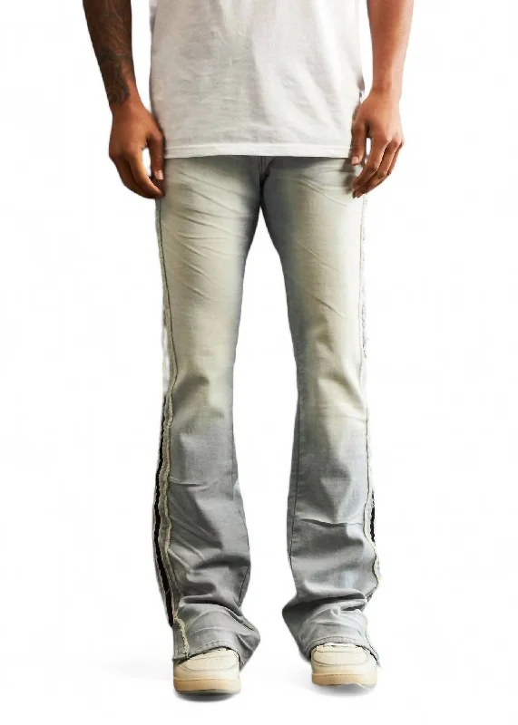 Modern Apparel Comfort Tops Ross Denim Jean In Light Stone