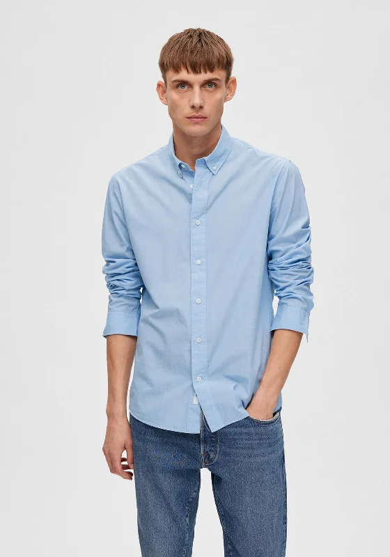 Selected Homme Dore Shirt, Cashmere Blue