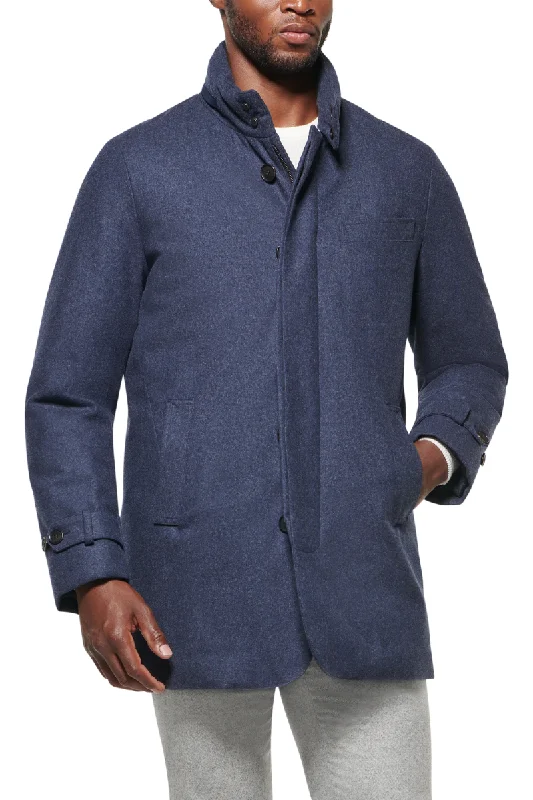 Slim Hooded Carcoat