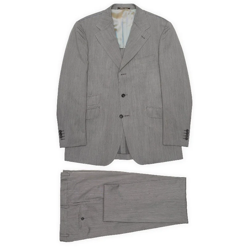 Comfy Styles Practical Hoodies STUVARD MOOIS Light Gray Wool-Polyamide Suit EU 56 NEW US 44 Comfy Styles Practical Hoodies STUVARD MOOIS Light Gray Wool-Polyamide Suit EU 56 NEW US 44