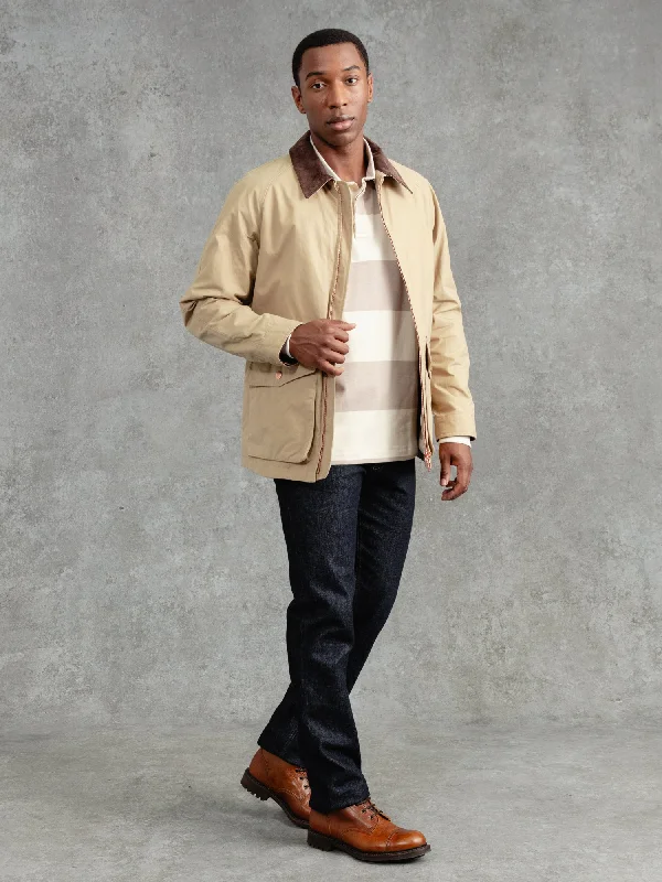 Cozy Sweatshirts Trendy Shirts The Casual Wax Jacket - Alabaster