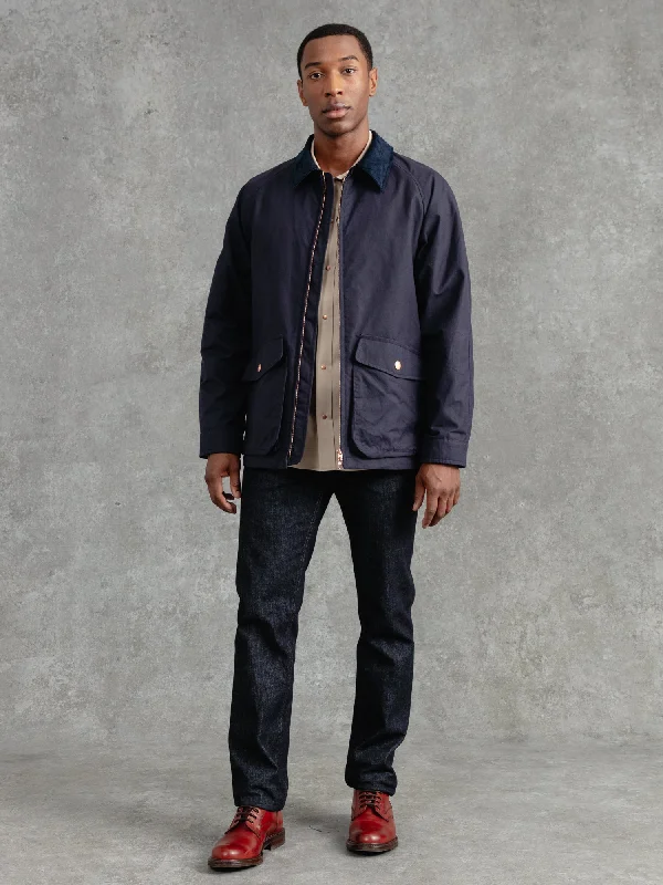Versatile Wardrobe Premium Hoodies The Casual Wax Jacket - Ink