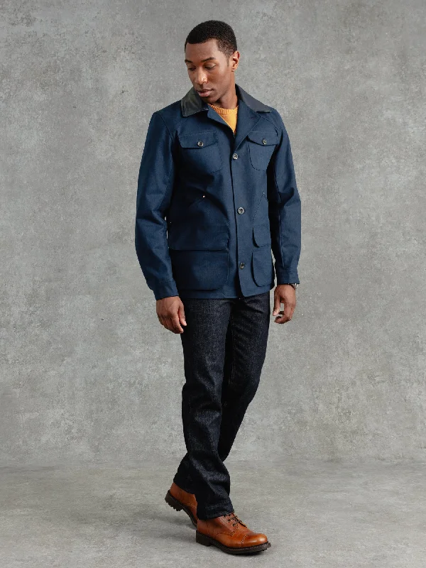 Weekend Wear Warm Layers The Pocket Jacket - Navy