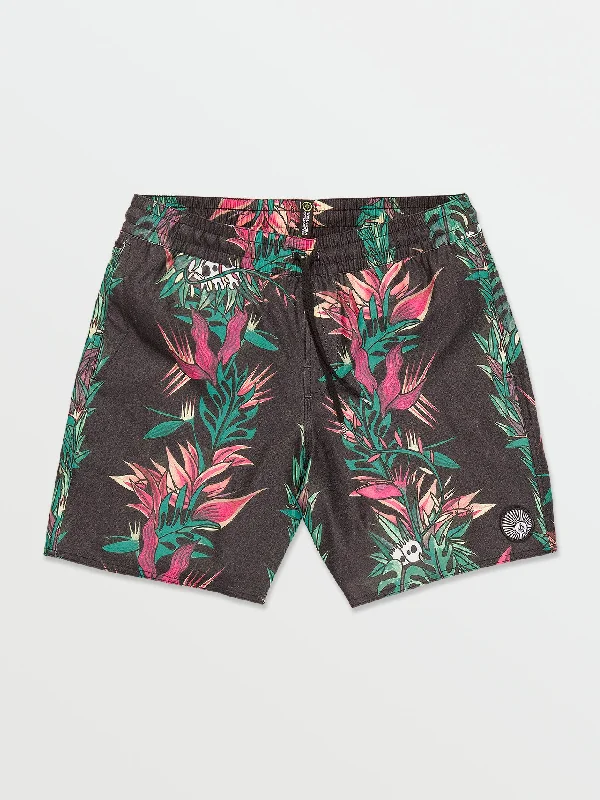 Active Comfort Comfortable Shirts Volcom Entertainment Pepper Stoney Elastic Waist Trunks - Black Active Comfort Comfortable Shirts Volcom Entertainment Pepper Stoney Elastic Waist Trunks - Black